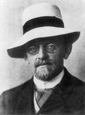 Portrait of David Hilbert