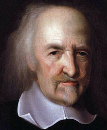 Portrait of Thomas Hobbes