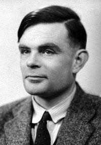 Portrait of Alan Turing